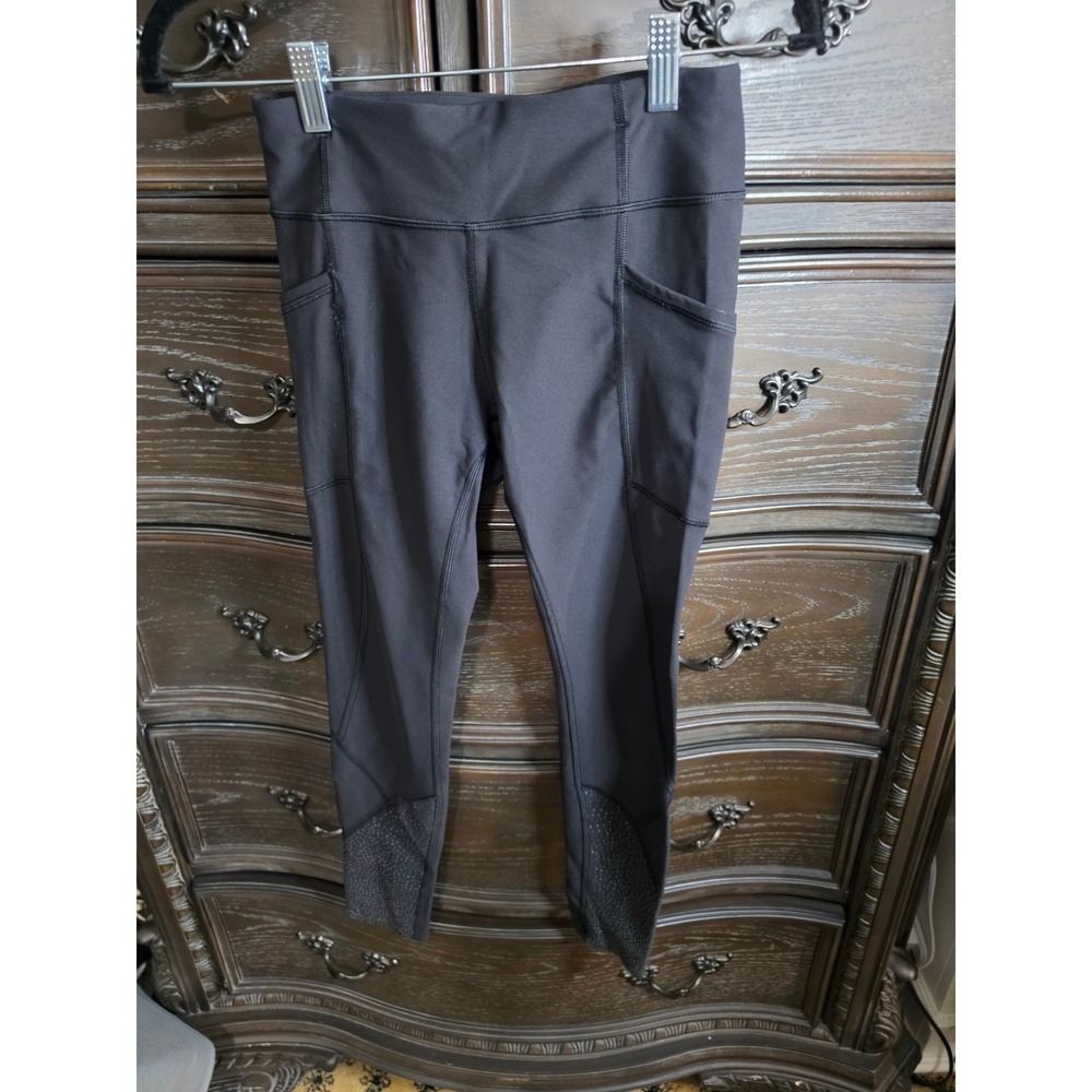 Lululemon Speed Up Tight 25 Black Reflective Dot Running Leggings Size 4